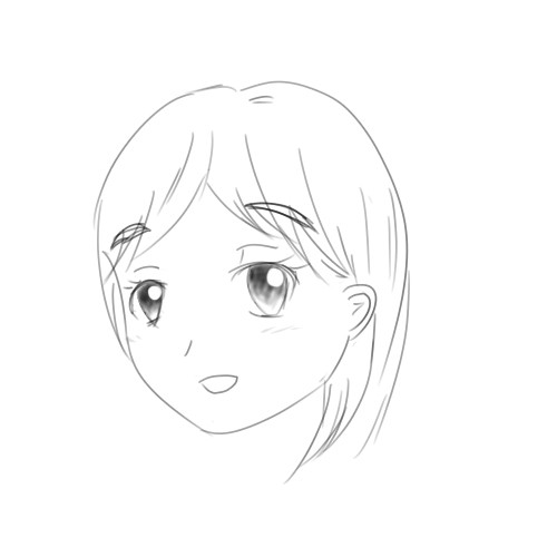 顔の練習