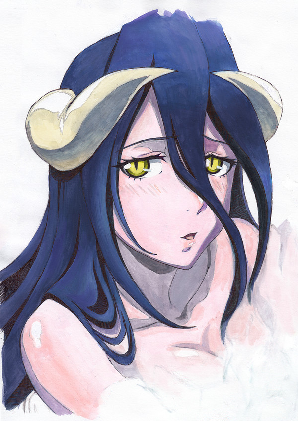 アルベド 水彩