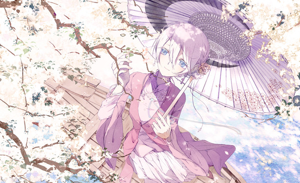 梨花泽泽远山远曲绘