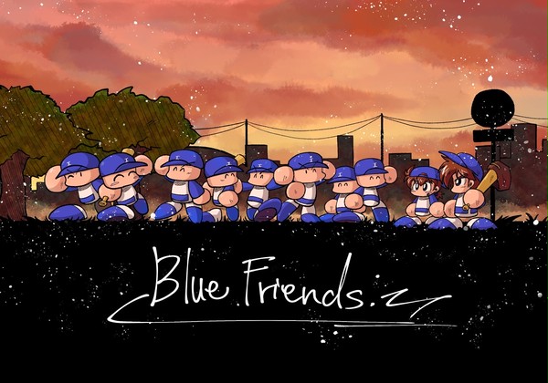 【漫画】Blue Friends【再録】
