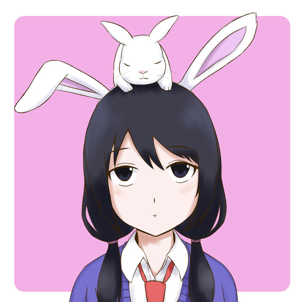 うさぎと狐と猫と