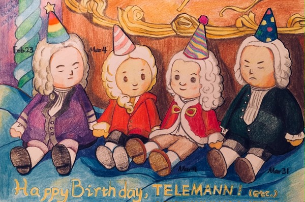 Happy birthday, Telemann etc.