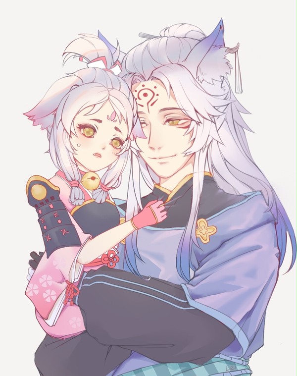 小白狼和妖狐