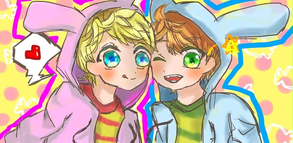 うさ耳リュカ&クラウス