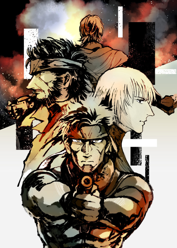 メタルギアプチオンリー告知イラスト