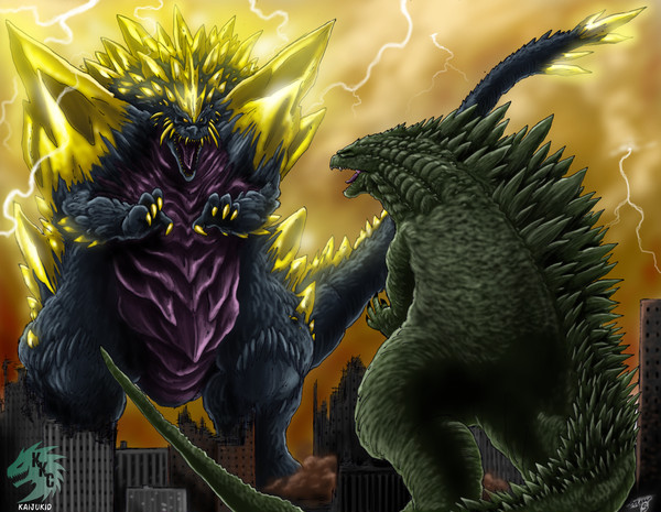 Legendary Godzilla vs SpaceG