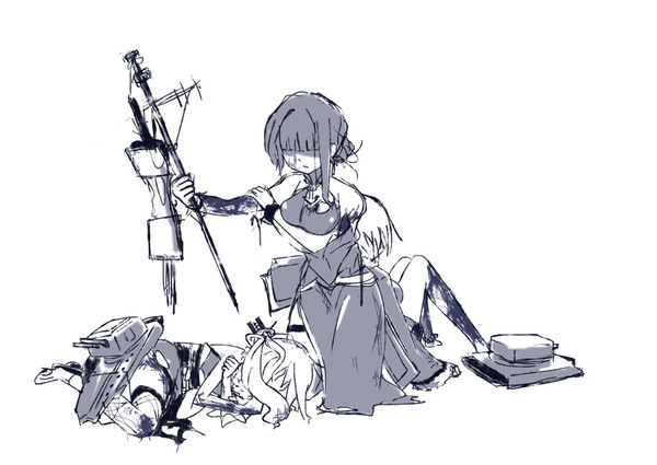 【手書】【戰艦少女R】東風破