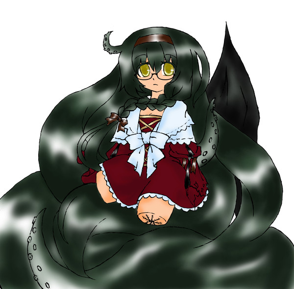 ネクロニカの自キャラ立ち絵を作ってみましたその2