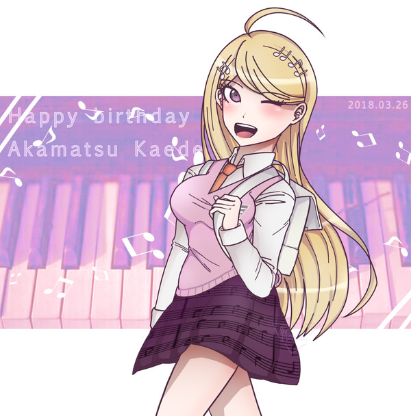 Happy birthday Akamatsu Kaede