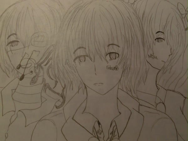 もう一人の自分と初音ミク