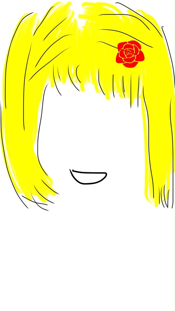 金髪の子?