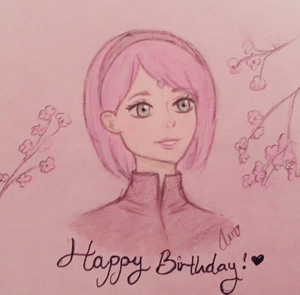 Happy birthday Sakura!