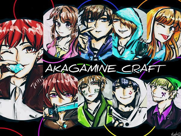 あかがみん最近のイラストつめ!