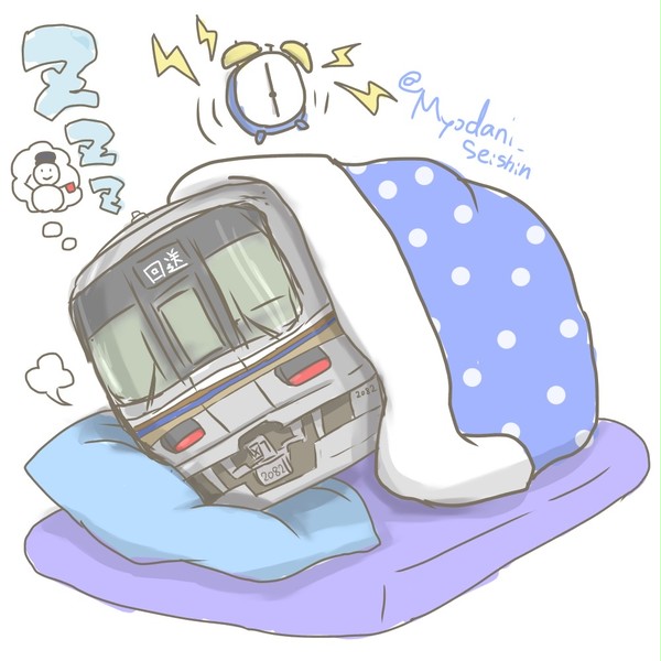 眠たそうな223系