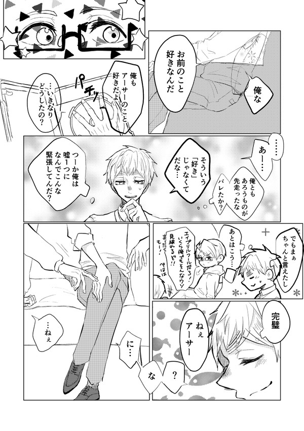 【腐向け】エイプリルフール【アルアサ】