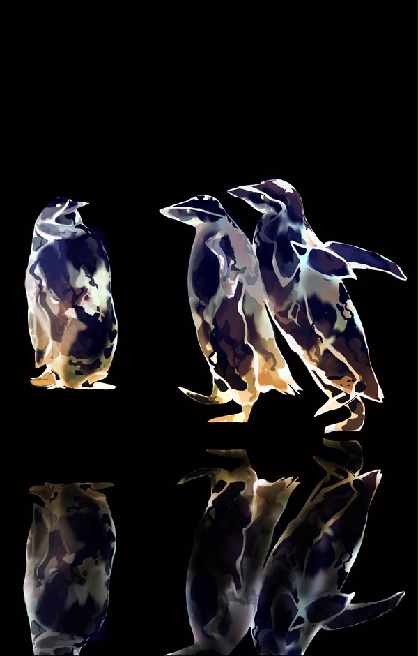 ガラスのペンギン