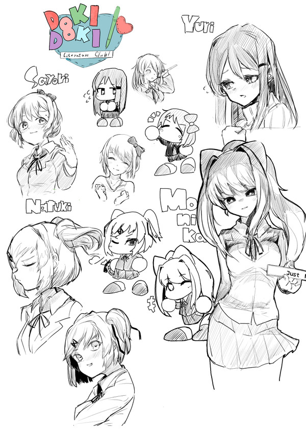 DDLC（DokiDoki Literature Club)