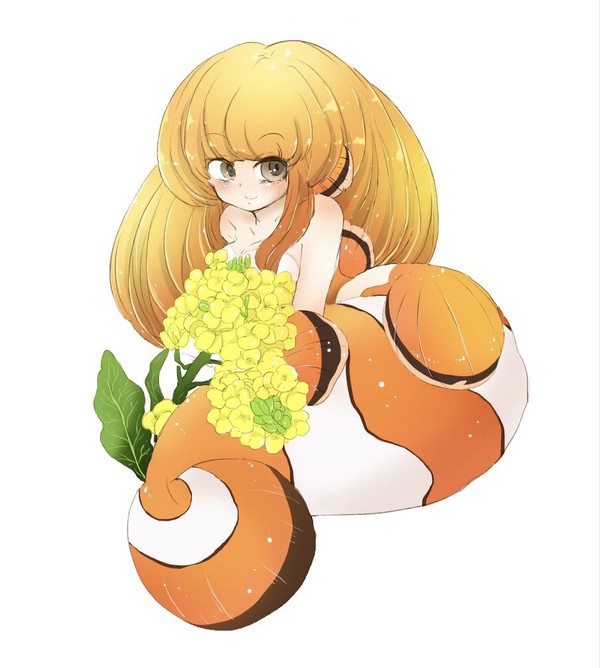 創作人魚らくがき