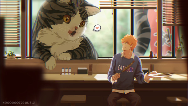 【注意！巨猫出没！】