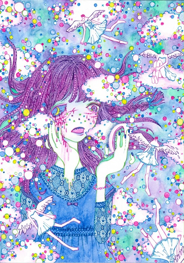 「月になった少女。」