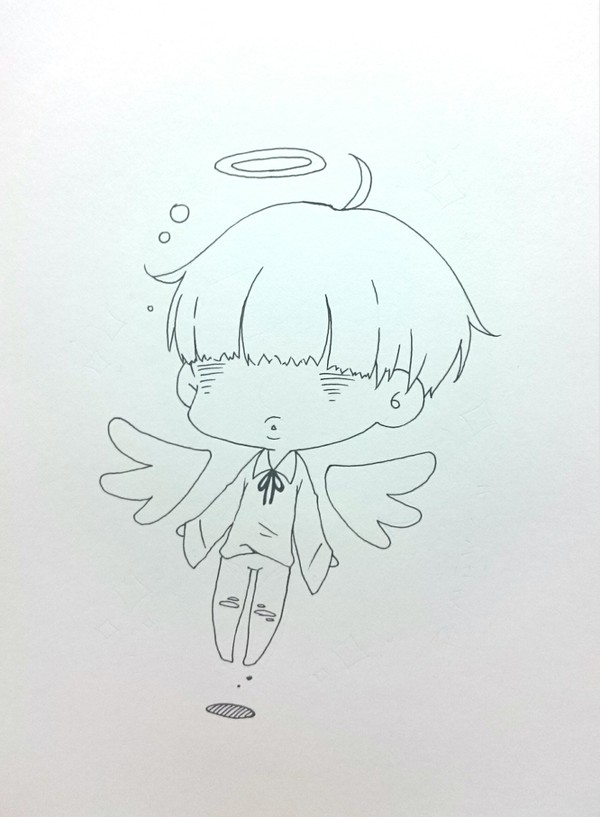 落書き！