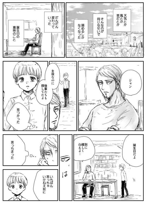 ジャンお誕生日おめでとう2018+ログ