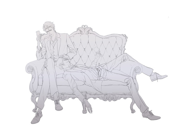藍ギン落描きまとめ