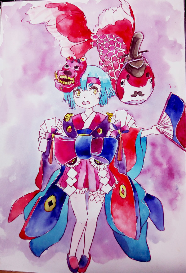 [水彩]新人的摸鱼之作