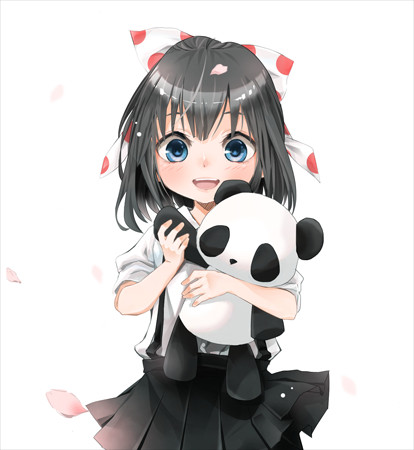 ウヨ子ちゃんお祝いイラスト