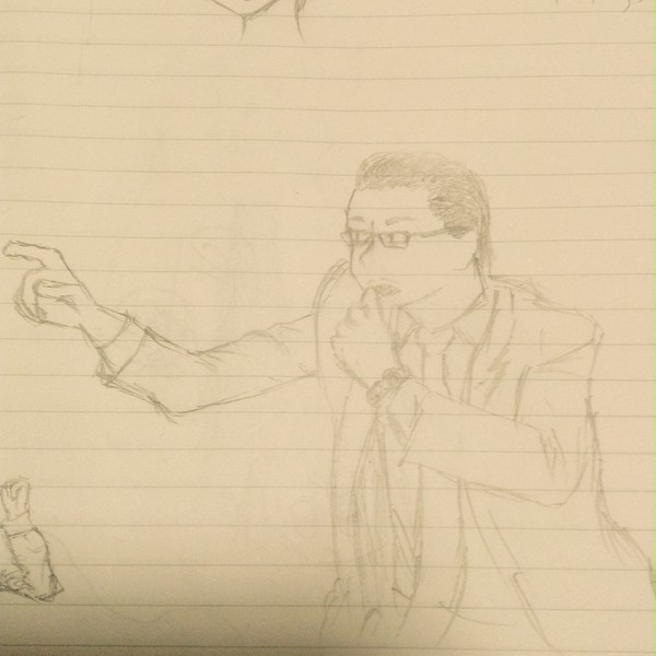 それとなくでかいたもの。