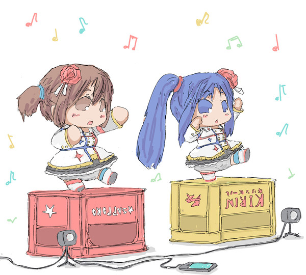 輝きの向こう側へ行きたいゆきぽとちひゃー