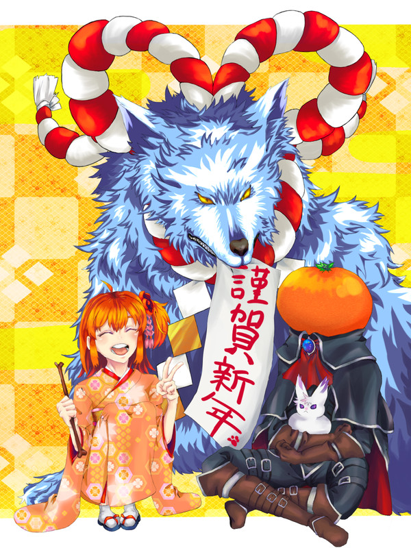 2018　年賀絵