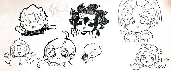 ファイブレイン1期感想+落書き