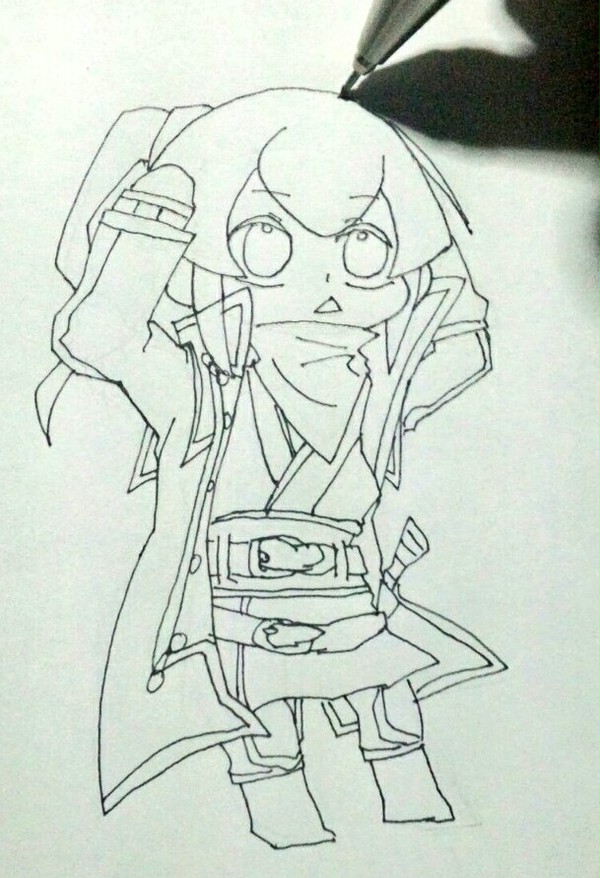 フリン描いたよ