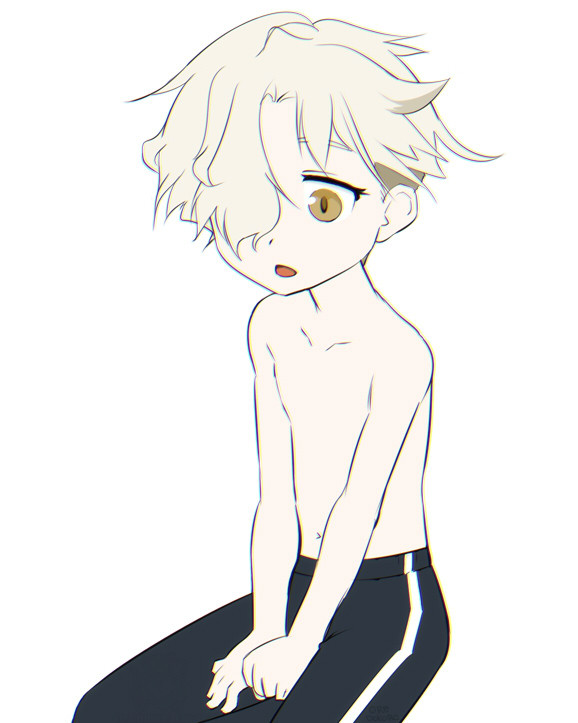五虎退くんを描きました