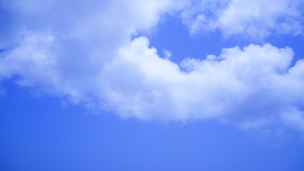 青空と雲