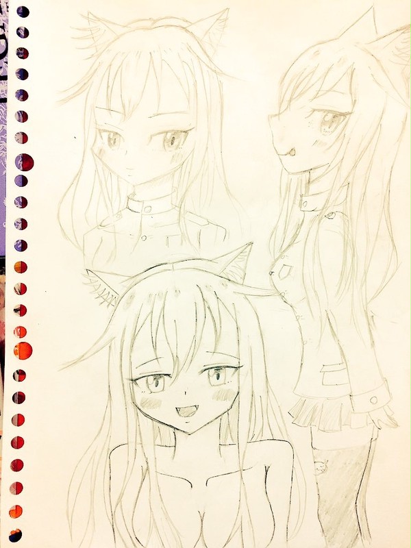 Twitterにあげた落書きたち