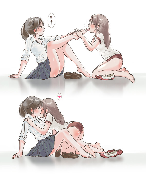 足舐め百合