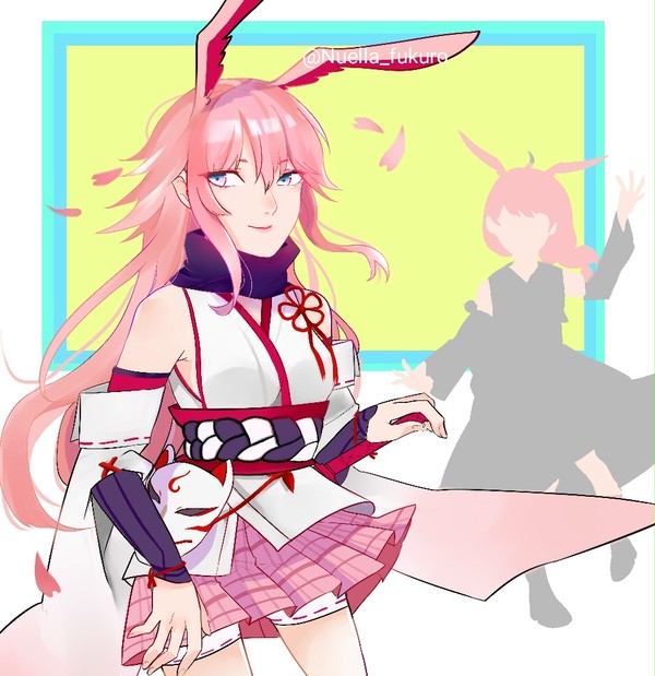 yae sakura fanart
