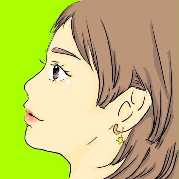横顔