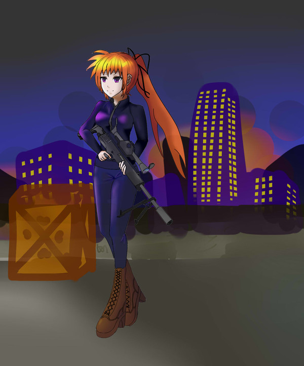 Sniper Nanoha_Takamachi