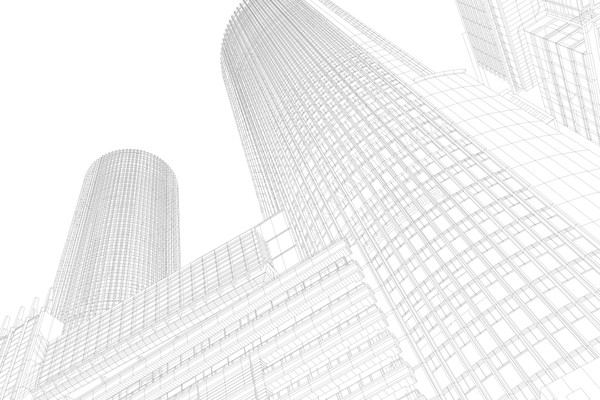 名駅(線画)