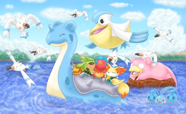 海の向こうへ!