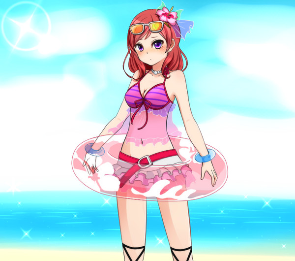 夏色笑顔でﾏｯｷﾏｯｷﾏｰ