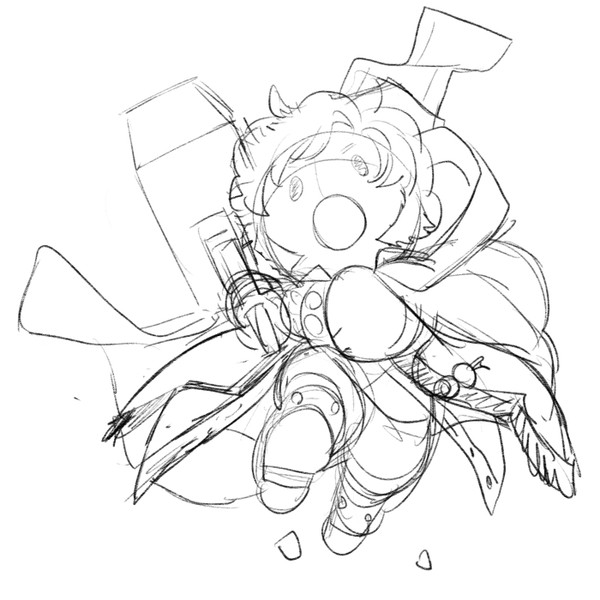 ブラボのチビキャラ絵
