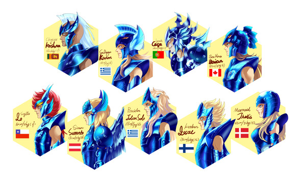 blue scales