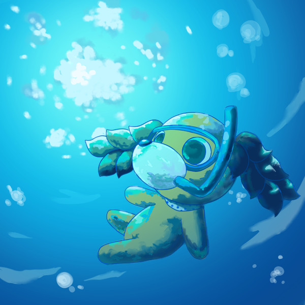 水の中