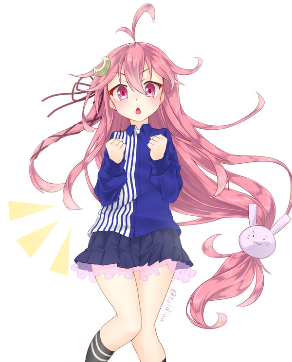 今日も1日、頑張るぴょん!