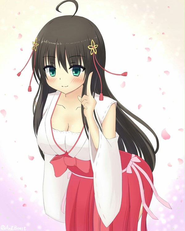常陸茉子が巫女姫だったら