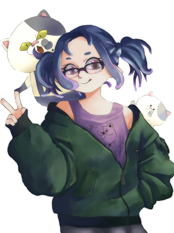 メガネツインテ